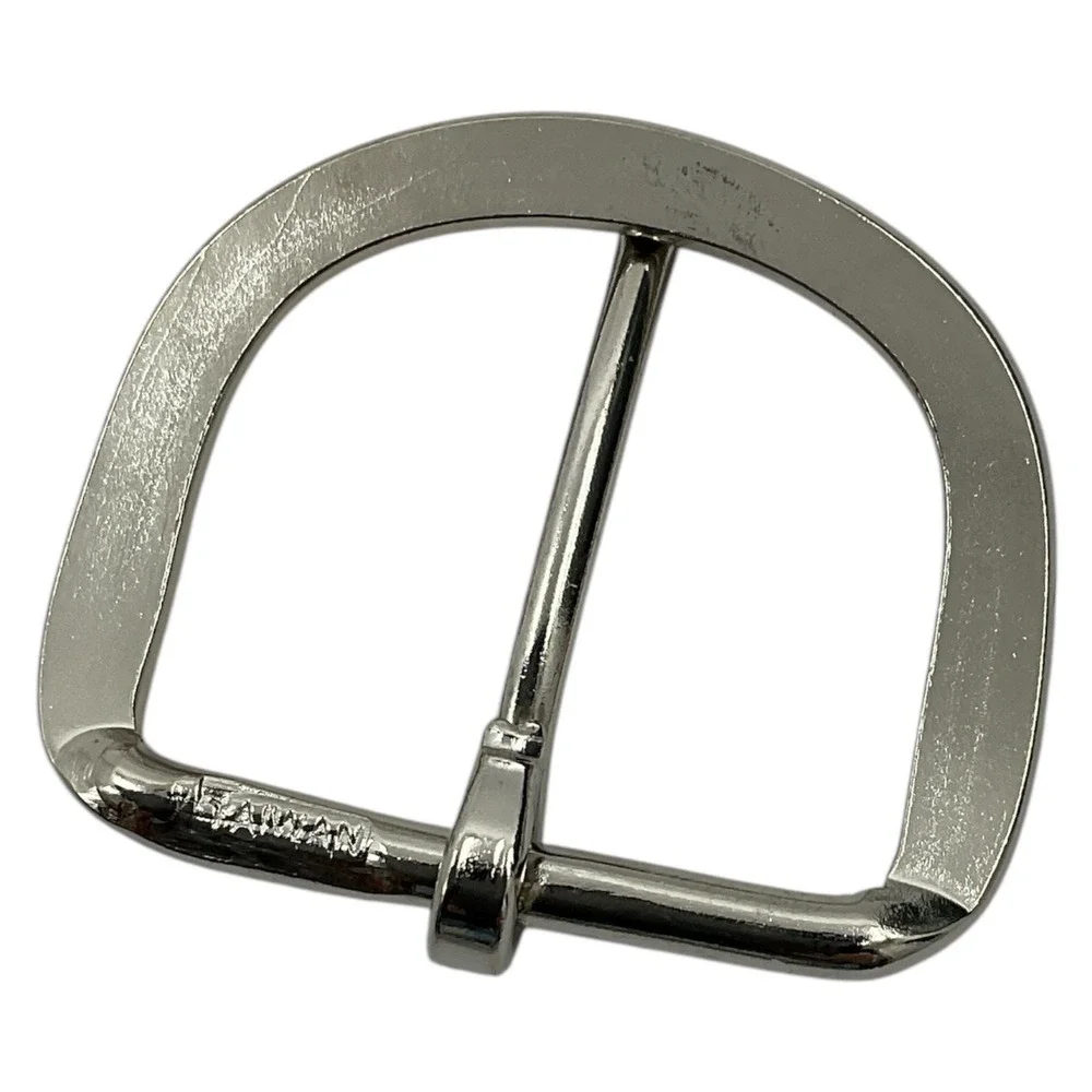 Heel Bar Buckle 1 1/2 Strap 38mm Silver Tone Belt Buckle 25 Pack Leather Crafter